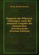 Diagnose der Pflanzen-Gattungen: nach der neuesten Ausgabe des Linneischen Sexualsystems (German Edition), Georg Adolph Suckow 