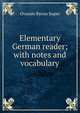 Elementary German reader; with notes and vocabulary, Ovando Byron Super 