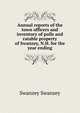 Annual reports of the town officers and inventory of polls and ratable property of Swanzey, N.H. for the year ending, Swanzey Swanzey 