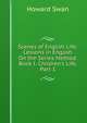 Scenes of English Life: Lessons in English On the Series Method. Book I. Children's Life, Part 1, Howard Swan 