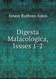 Digesta Malacologica, Issues 1-2, Ernest Ruthven Sykes 