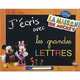 J'écris avec les grandes lettres: 4-6 ans, Disney 