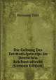 Die Geltung Des Territorialprinzips Im Deutschen Reichsstrafrecht (German Edition), Hermann Tafel 
