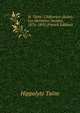 H. Taine: L'historien (Suite). Les Derni?res Ann?es, 1876-1893 (French Edition), Taine Hippolyte 