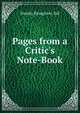 Pages from a Critic's Note-Book, Stanley Broughton Tall 