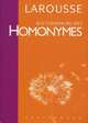 Dictionnaire Des Homonymes Collecttif, 