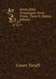 Storia Della Teratologia: Parte Prima, Tomo V. (Italian Edition), Cesare Taruffi 