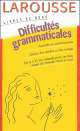 Difficultes Libres de Bord, Rene Lagane 
