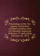 Proceedings of the Tax-payers' Convention of South Carolina, held at Columbia, beginning February 17, and ending February 20, 1874, 