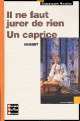 Bordas Musset Il Ne Faut Jurer De Rien, De, Musset Alfred 