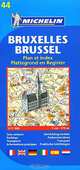 Bruxelles. Plan et index (масштаб: 1 см = 175 м). Выпуск 44, 