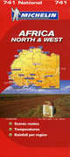 Africa North & West (Африканский Северный & Западный) карта, 