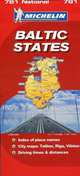 Baltic states (масштаб: 1 см = 5 км). Выпуск 781, 