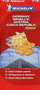Germany, Benelux, Austria, Czech Republic 2009 (масштаб: 1 см = 10 км), 