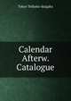 Calendar Afterw. Catalogue, Tokyo Teikoku-daigaku 