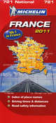 France 2011 (Франция 2011). Карта, 
