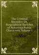 The Criminal Recorder: Or, Biographical Sketches of Notorious Public Characters, Volume 1, 