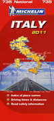 Italy 2011 (Италия 2011) карта., 