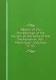 Report of the Proceedings of the Society of the Army of the Tennessee at the . MeetingsS ., Volumes 6-10, 
