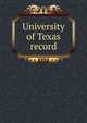 University of Texas record, 