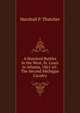 A Hundred Battles in the West, St. Louis to Atlanta, 1861-65: The Second Michigan Cavalry, Marshall P. Thatcher 