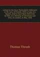 Letters to the Jews: Particularly Addressed to Mr. Levy of Florida: With a Copy of a Speech, Said to Have Been Delivered by Him, at a Meeting of Christians and Jews, in London, in May, 1828, Thomas Thrush 