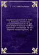 Supplemental petition of Major G. Tochman, attorney and counsel of the next of kin and heirs at law of General Thadeus Kosciusko: containing a . by the imperial Russian legation," pu, G 1797-1880 Tochman 