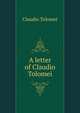A letter of Claudio Tolomei, Claudio Tolomei 