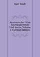 Anatomischer Atlas Fuer Studierende Und Aerzte, Volume 1 (German Edition), Karl Toldt 