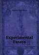 Experimental Essays, Charles Tomlinson 