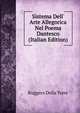 Sistema Dell' Arte Allegorica Nel Poema Dantesco (Italian Edition), Ruggero Della Torre 