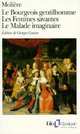 Bourgeois Gentilhomme, Les Femmes Savantes, Le Malade Imaginaire, Jean-Baptiste Moliere 