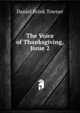 The Voice of Thanksgiving, Issue 2, Daniel Brink Towner 
