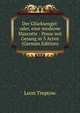 Der Glucksengel: oder, eine moderne Mascotte : Posse mit Gesang in 3 Acten (German Edition), Leon Treptow 