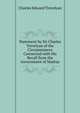 Statement by Sir Charles Trevelyan of the Circumstances Connected with His Recall from the Government of Madras, Charles Edward Trevelyan 