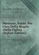 Memorie, Pubbl. Per Cura Della Moglie (Della Figlia). (Italian Edition), Giorgio Guido Pallavicino Trivulzio 