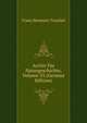 Archiv Fur Naturgeschichte, Volume 33 (German Edition), Franz Hermann Troschel 