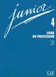 Junior 4. Livre du professeur, Michele Butzbach, Carmen Martin, Dolores Pastor 