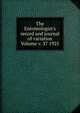 The Entomologist's record and journal of variation Volume v. 37 1925, 