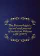 The Entomologist's record and journal of variation Volume v.89 (1977), 