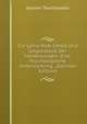 Zur Lehre Vom Inhalt Und Gegenstand Der Vorstellungen: Eine Psychologische Untersuchung . (German Edition), Kasimir Twardowdski 