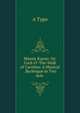 Minnie Kanzo: Or, Cock-O'-The-Walk of Caroline: A Musical . Burlesque in Two Acts ., A Typo 