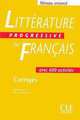 Litterature Progressive du francais. Niveau avance. Corriges, Blondeau N., Allouache F., Ne M.F. 