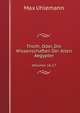 Thoth, Oder, Die Wissenschaften Der Alten Aegypter. Volumes 16-17, Max Uhlemann 