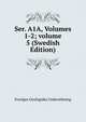 Ser. A1A, Volumes 1-2; volume 5 (Swedish Edition), Sveriges Geologiska Undersokning 