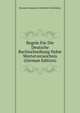 Regeln Fur Die Deutsche Rechtschreibung Nebst Worterverzeichnis (German Edition), Bavaria Staatsmin Unterricht Und Kultus 
