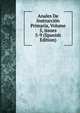 Anales De Instrucci?n Primaria, Volume 5, issues 5-9 (Spanish Edition), 