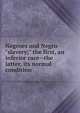 Negroes and Negro "slavery;" the first, an inferior race--the latter, its normal condition, 