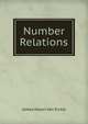 Number Relations, James Hixon Van Sickle 