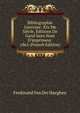 Bibliographie Gantoise: Xix.Me Si?cle. ?ditions De Gand Sans Nom D'imprimeur. 1865 (French Edition), Ferdinand Van Der Haeghen 